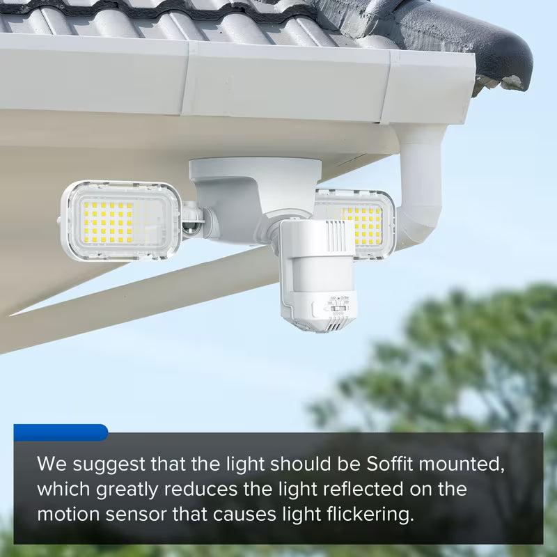 Outdoor Flood Light, 4 Lighting Mode Light