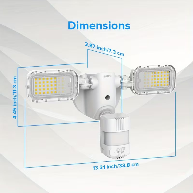 Outdoor Flood Light, 4 Lighting Mode Light