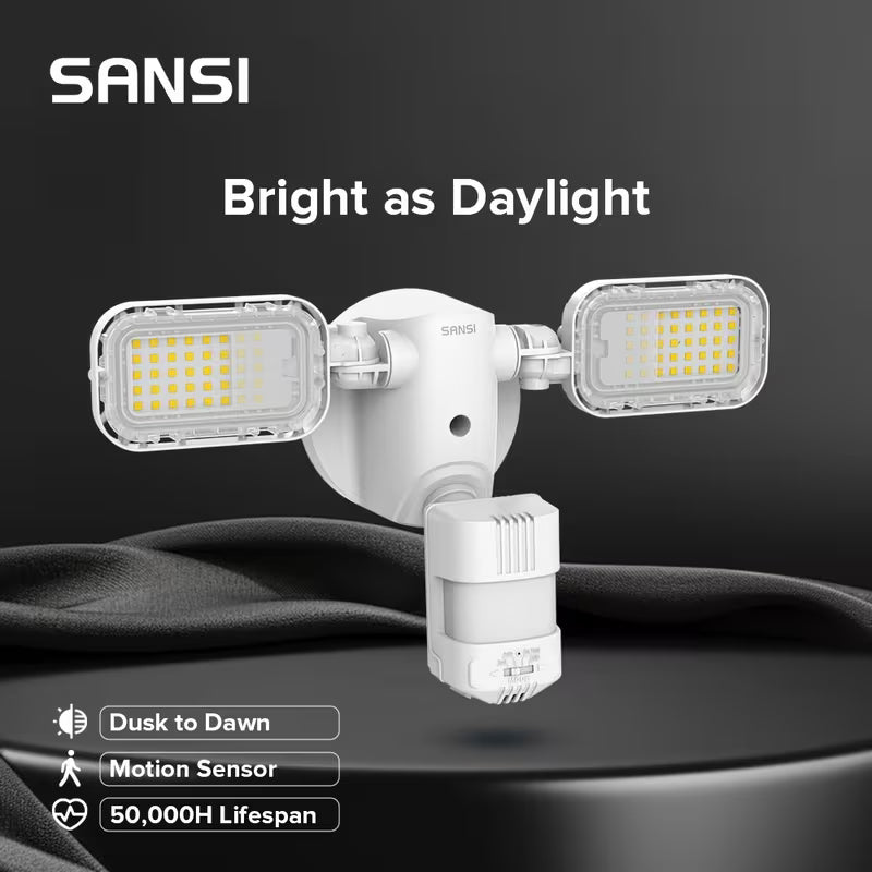Outdoor Flood Light, 4 Lighting Mode Light